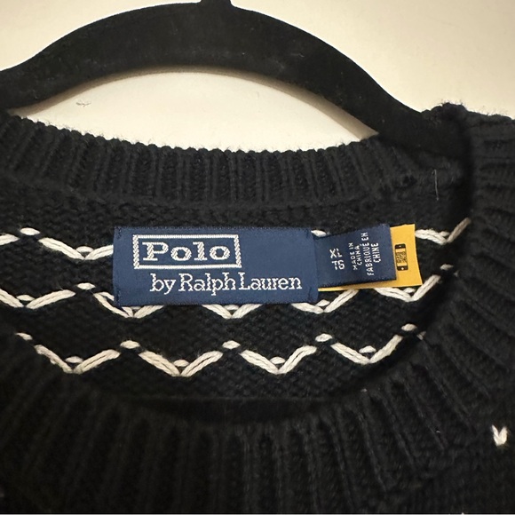 Polo Ralph Lauren Snowflake Cotton Cashmere Blend Sweater Pullover - Picture 7 of 9